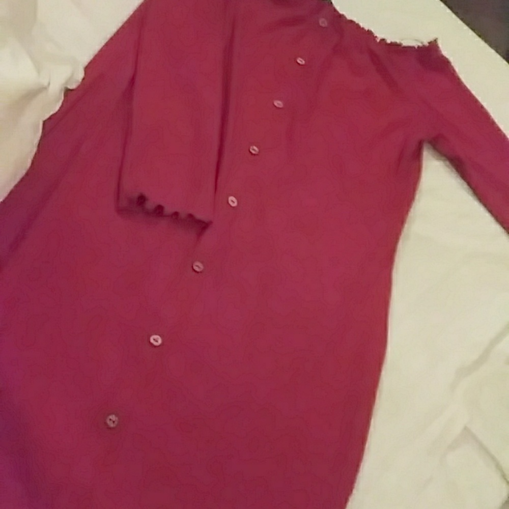 Red Long sleeve dress